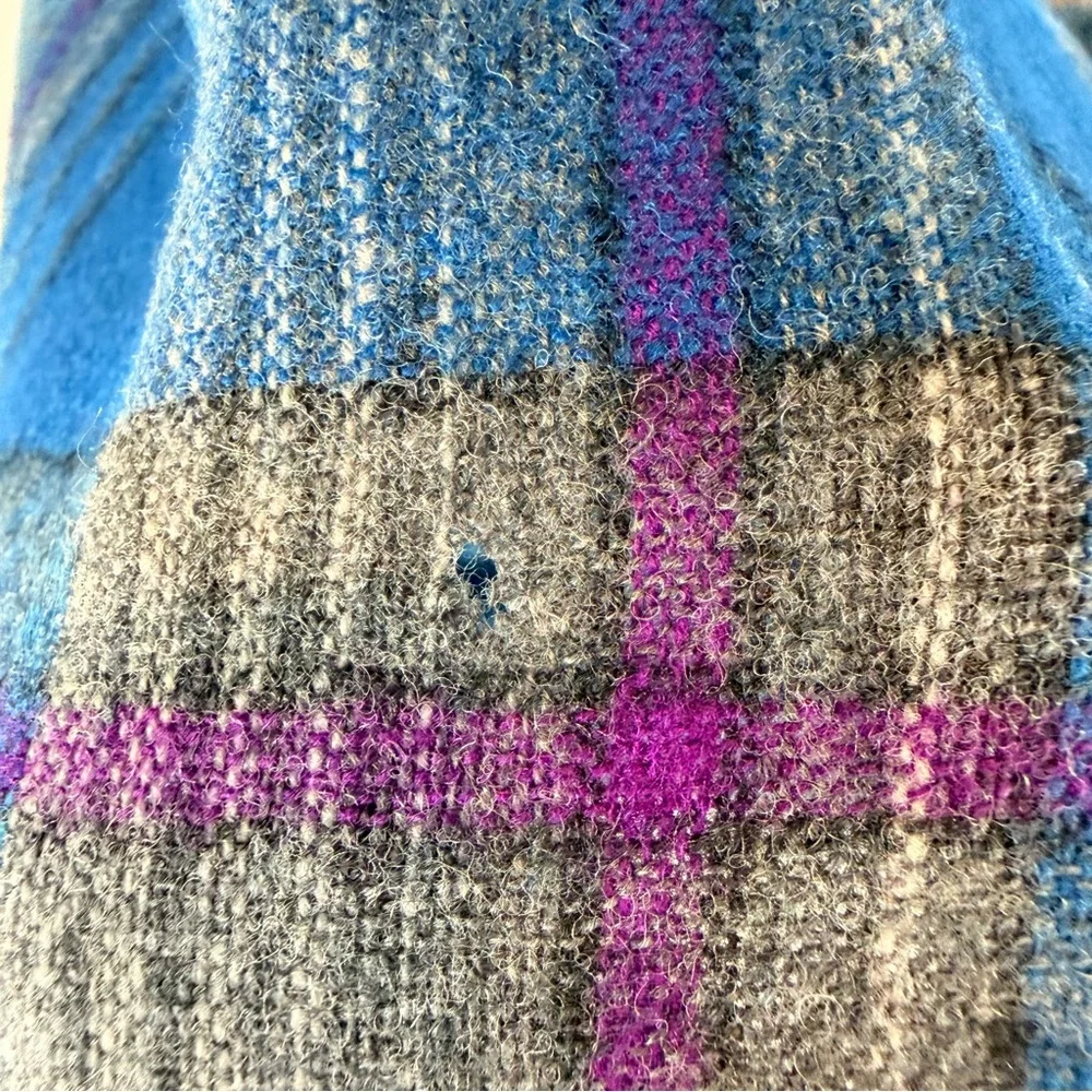 PENDLETON Women’s Size 14 Skirt Midi length Lined 100% Wool Plaid VINTAGE 80s
